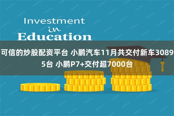 可信的炒股配资平台 小鹏汽车11月共交付新车30895台 小鹏P7+交付超7000台