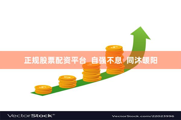 正规股票配资平台  自强不息  同沐暖阳