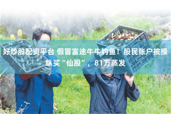 好炒股配资平台 假冒富途牛牛钓鱼!股民账户被操纵买“仙股”,81万蒸发