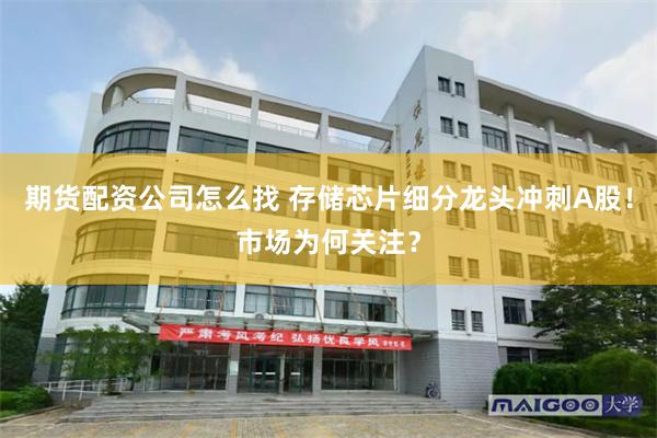 期货配资公司怎么找 存储芯片细分龙头冲刺A股！市场为何关注？