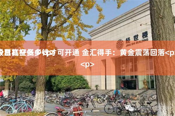 股票杠杆多少钱才可开通 金汇得手：黄金震荡回落<p>今日高空低多<p><p>