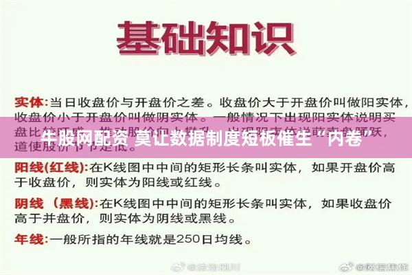 牛股网配资 莫让数据制度短板催生“内卷”