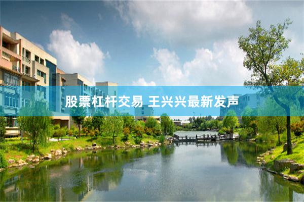 股票杠杆交易 王兴兴最新发声